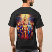Rama's terugkeer naar Ayodhya T-shirt | Vier de He (Achterkant)