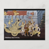 Ramayana Thai Art Fairy Briefkaart (Voorkant)
