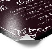 Rambam Maimonides 12th Principle of Faith Mashiach Foto Afdruk (Hoek)