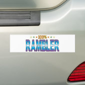 Rambler Star-Label v2 Bumpersticker (Op auto)