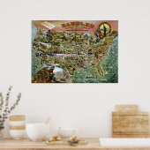 Rambles door ons land poster (Keuken)