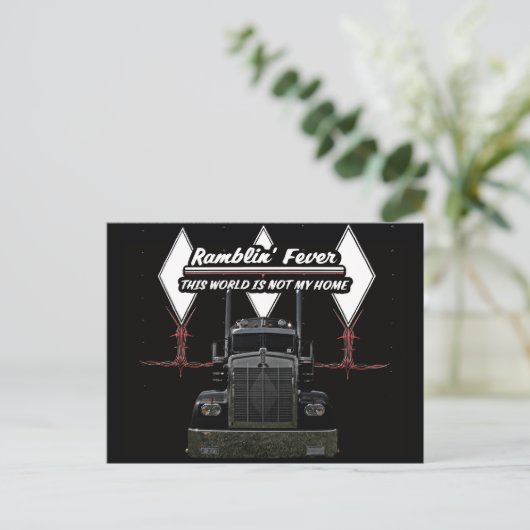Ramblin Fever Briefkaart (Staand voorkant)