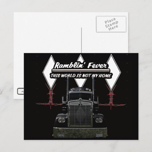 Ramblin Fever Briefkaart (Voorkant / Achterkant)