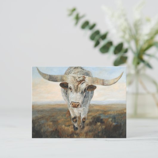 Ramblin' on Koe Briefkaart (Staand voorkant)