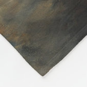 Ramblin' on Koe Fleece Deken (Hoek)