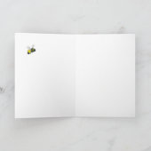 Rambling Roos Verjaardag Kaart (Binnen)