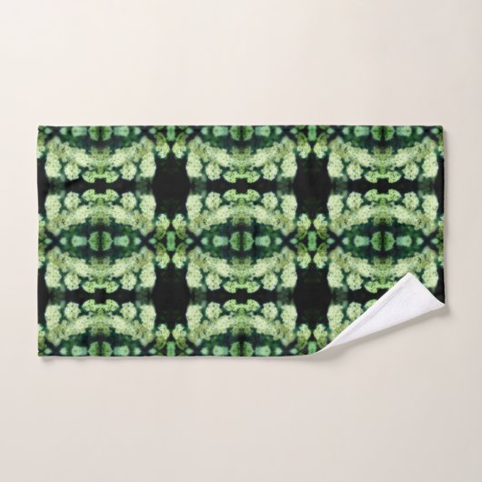 Rambling Wild White Roses Abstract Bad Handdoek (Handdoek)
