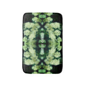 Rambling Wild White Roses Abstract gepersonaliseer Badmat (Voorkant Verticaal)