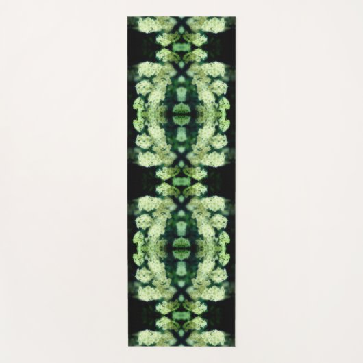 Rambling Wild White Roses Abstract Yogamat (Voorkant)