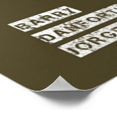 Rambo Baker Team Poster (Hoek)