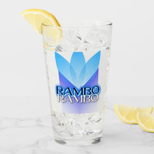 RAMBO GLAS (Voorkant ijs)