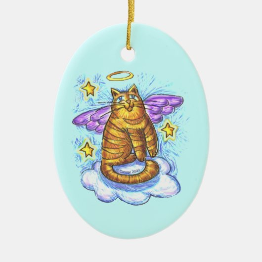 Rambo Kitty Cat Angel, Ornament op de douanenaam (Voorkant)