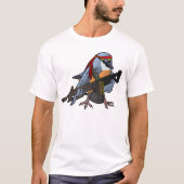 Rambo-stijl Nuthatch T-shirt (Voorkant)
