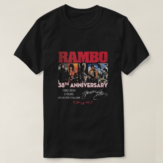 Rambo T-shirt (Design voorkant)