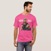 Rambo Trump 2024 Maga T-shirt (Voorkant volledig)