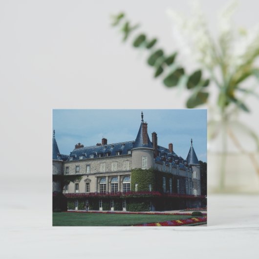Rambouillet Chateau, Charles de Gaulle's favoriet Briefkaart (Staand voorkant)