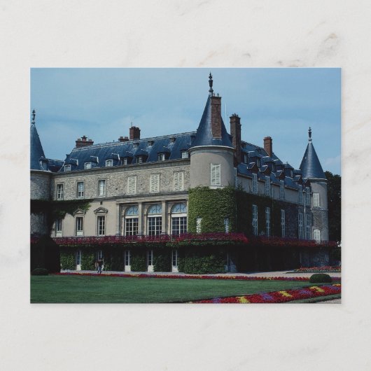 Rambouillet Chateau, Charles de Gaulle's favoriet Briefkaart (Voorkant)