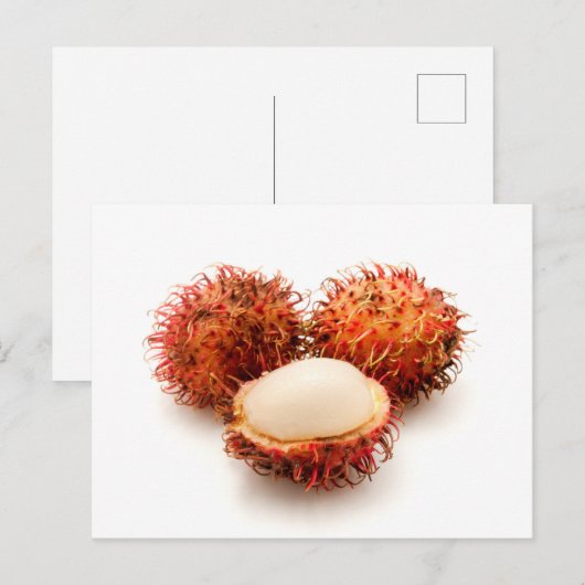 Rambutan Briefkaart (Voorkant / Achterkant)