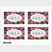 Rambutan conserveren jam of voedsel augurk label s (Vel)