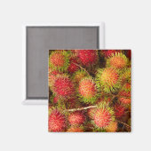 Rambutan Fruit at Can Duoc Market Magneet (Voorkant / Achterkant)