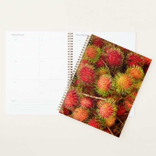 Rambutan Fruit at Can Duoc Market Planner (Display)