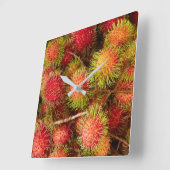 Rambutan Fruit at Can Duoc Market Vierkante Klok (Hoek)