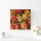 Rambutan Fruit at Can Duoc Market Vierkante Klok (Huis)