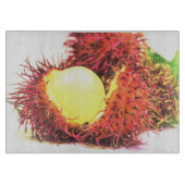 'Rambutan Fruit'. Bestel nu Snijplank (Voorkant)