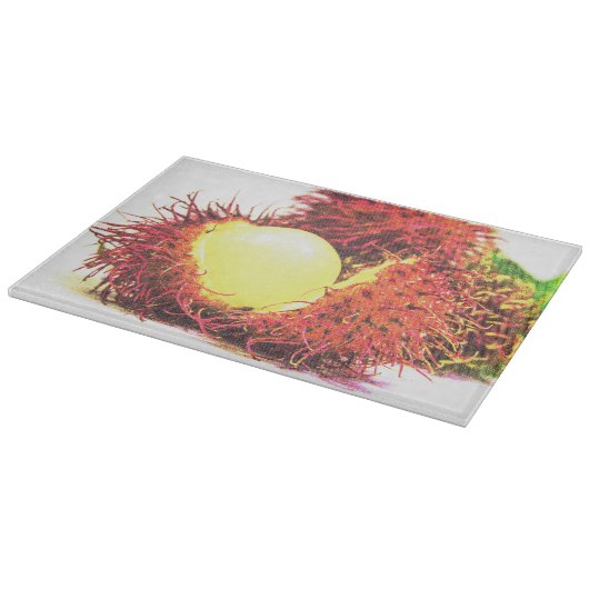 'Rambutan Fruit'. Bestel nu Snijplank (Hoek)
