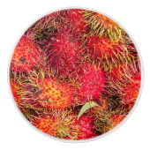Rambutan Keramische Knop (Voorkant)