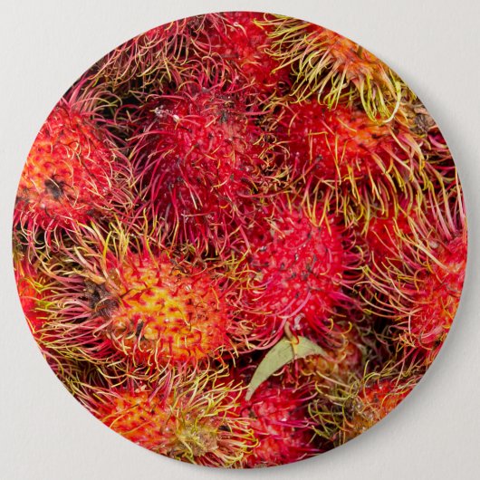 Rambutan Ronde Button 6,0 Cm (Voorkant)