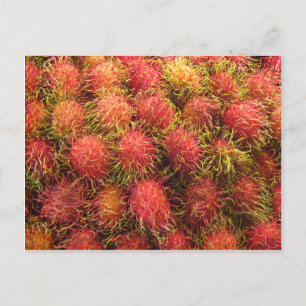 Rambutan Tropical Fruit Briefkaart