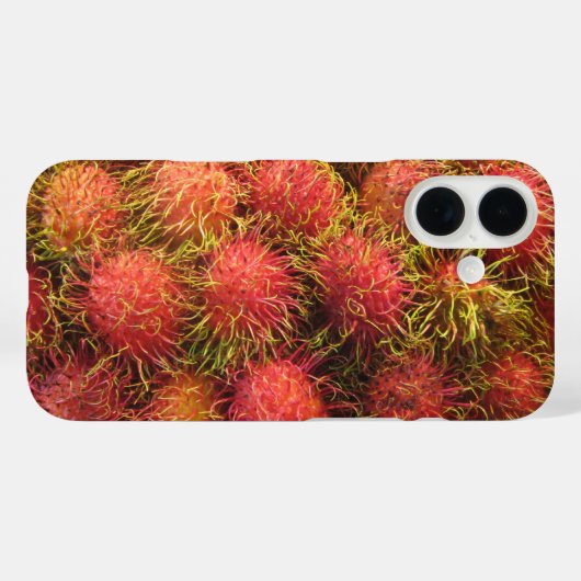 Rambutan Tropical Fruit Case-Mate iPhone Case (Achterkant (horizontaal))