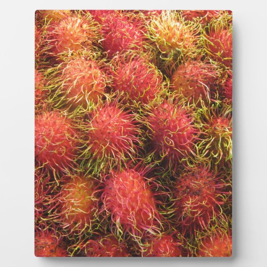 Rambutan Tropical Fruit Fotoplaat (Voorkant)