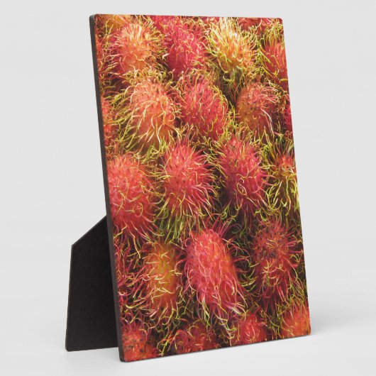 Rambutan Tropical Fruit Fotoplaat (Zijkant)