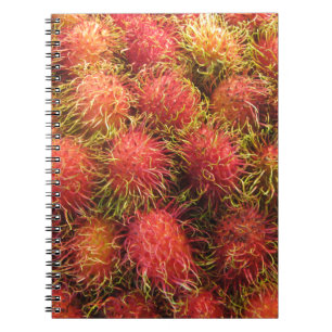 Rambutan Tropical Fruit Notitieboek