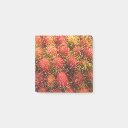 Rambutan Tropical Fruit Post-it® Notes (Voorkant)