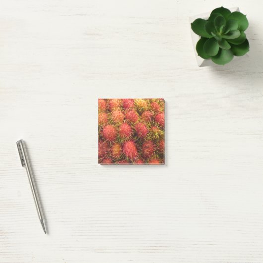 Rambutan Tropical Fruit Post-it® Notes (Kantoor)