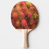 Rambutan Tropical Fruit Tafeltennisbatje (Voorkant)