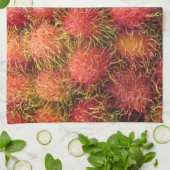 Rambutan Tropical Fruit Theedoek (Gevouwen)