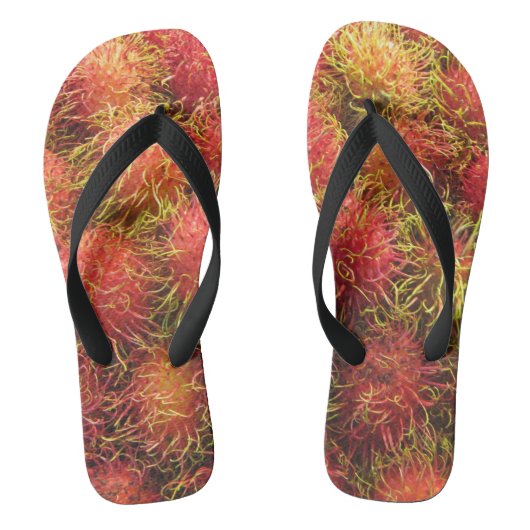 Rambutan Tropisch Fruit Teenslippers (Voetbed)