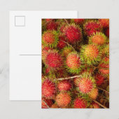 Rambutanfruit op Can Duoc-markt Briefkaart (Voorkant / Achterkant)