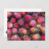 Rambutans foto-briefkaart briefkaart (Voorkant / Achterkant)