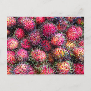 Rambutans foto-briefkaart briefkaart