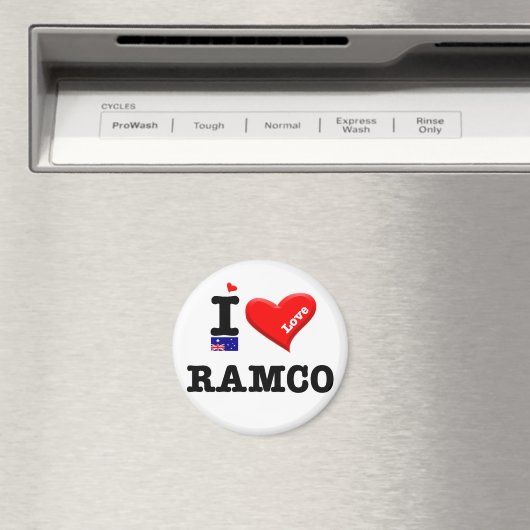 RAMCO - I Love Magneet (Insitu (Vaatwasser))