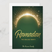 Ramdan Kareem Holiday  Card Feestdagenkaart (Voorkant / Achterkant)