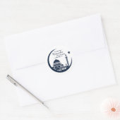 Ramdan Kareem Round sticker (Envelop)