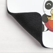 Ramen Addict Panda Beer | Idee voor Japanse kookge Muismat (Hoek)