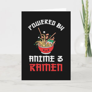 Ramen & Anime Lovers   Perfect cadeau Kaart