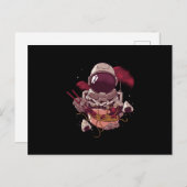 Ramen Astronaut Briefkaart (Voorkant / Achterkant)